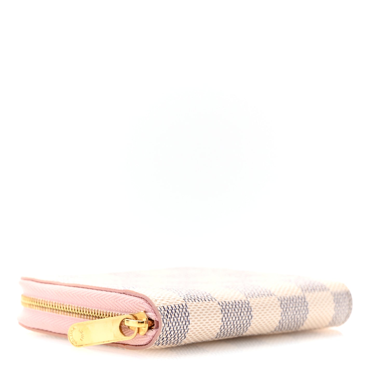 Damier Azur Zippy Coin Purse Rose Ballerine