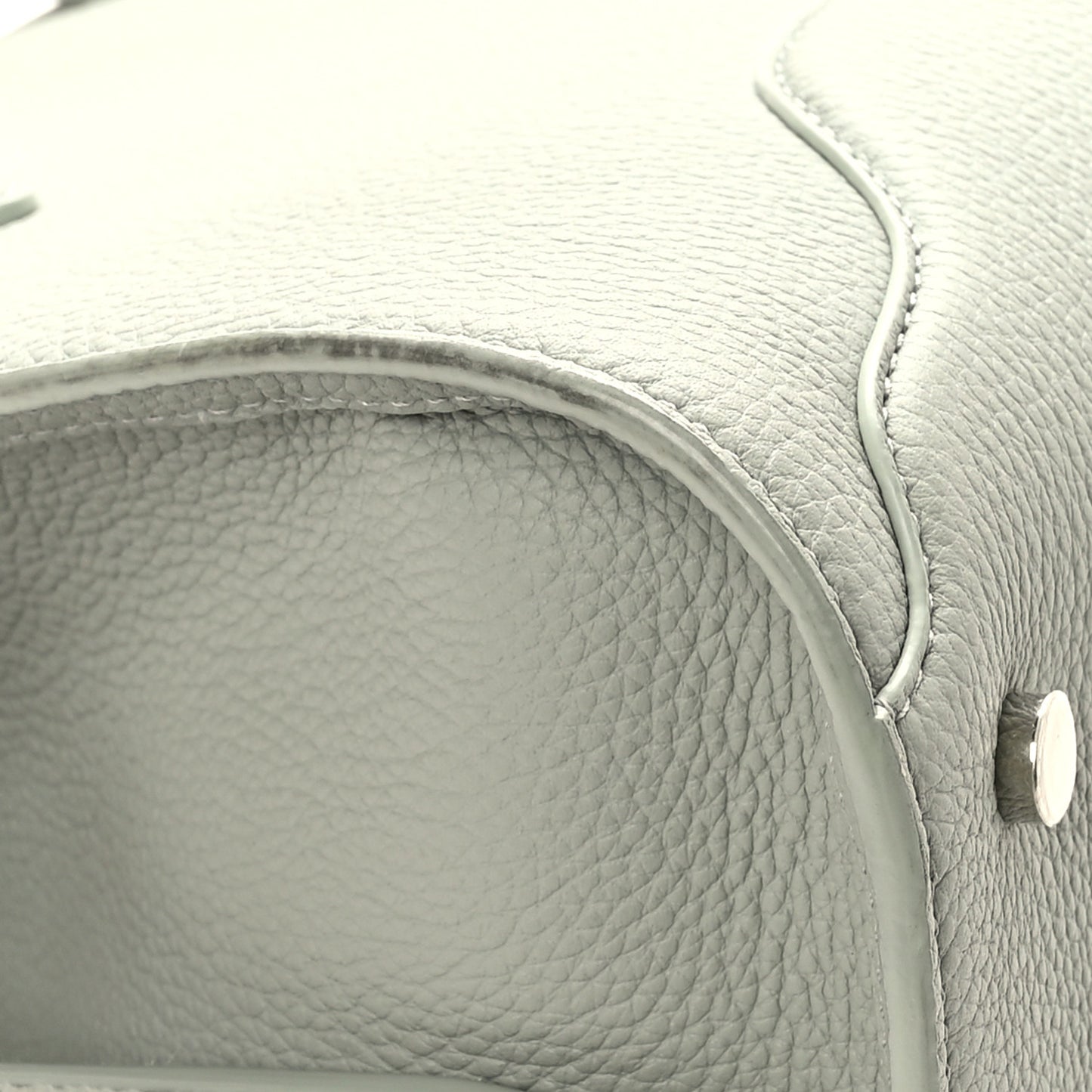 Grained Calfskin Medium Sesia Eucalyptus