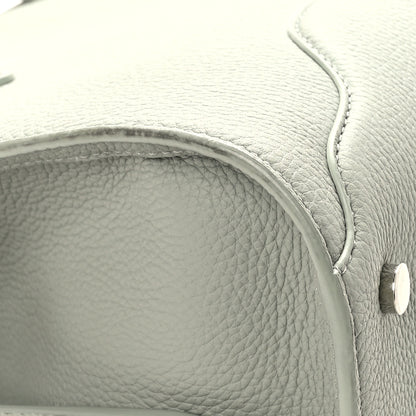 Loro Piana Grained Calfskin Medium Sesia Eucalyptus 8 of 11