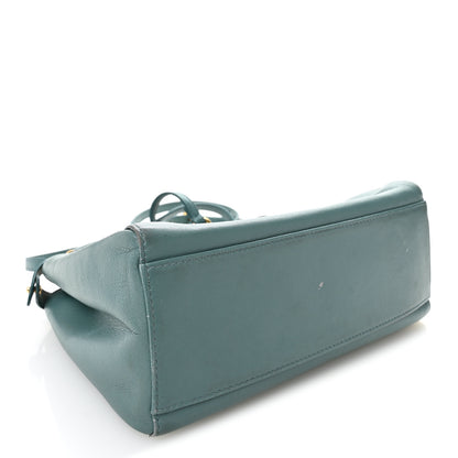 Fendi Nappa Mini Peekaboo Iconic Satchel Pound 4 of 13