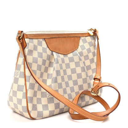 Louis Vuitton Damier Azur Siracusa PM 3 of 9