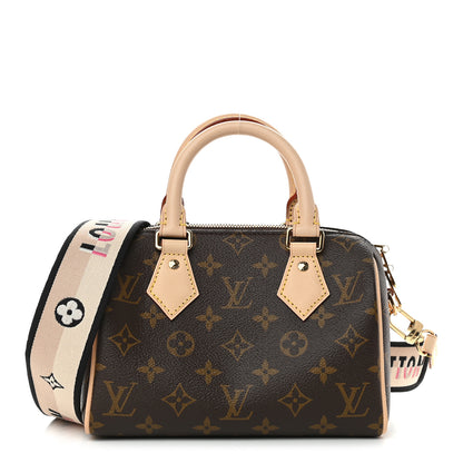 Louis Vuitton Monogram Speedy Bandouliere 20 Black 1 of 8