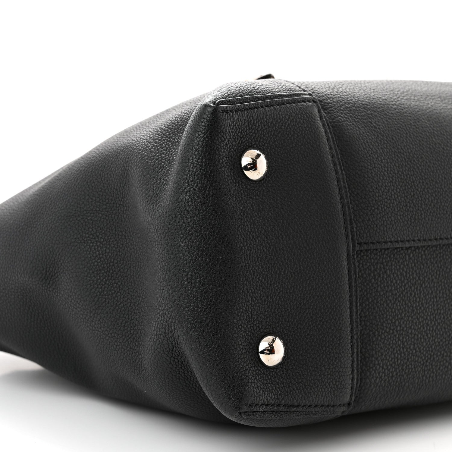 Louis Vuitton Veau Cachemire Snakeskin Soft Lockit MM Black 8 of 9