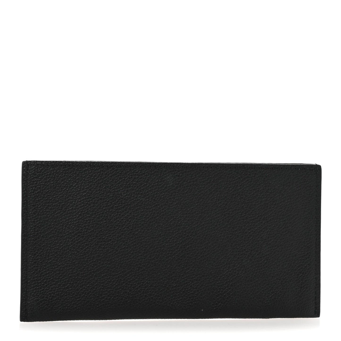 Calfskin Felicie Chain Wallet Card Holder Insert Black