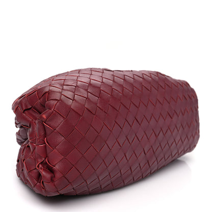 Bottega Veneta Nappa Maxi Intrecciato The Pouch Oversized Clutch Bordeaux 4 of 8