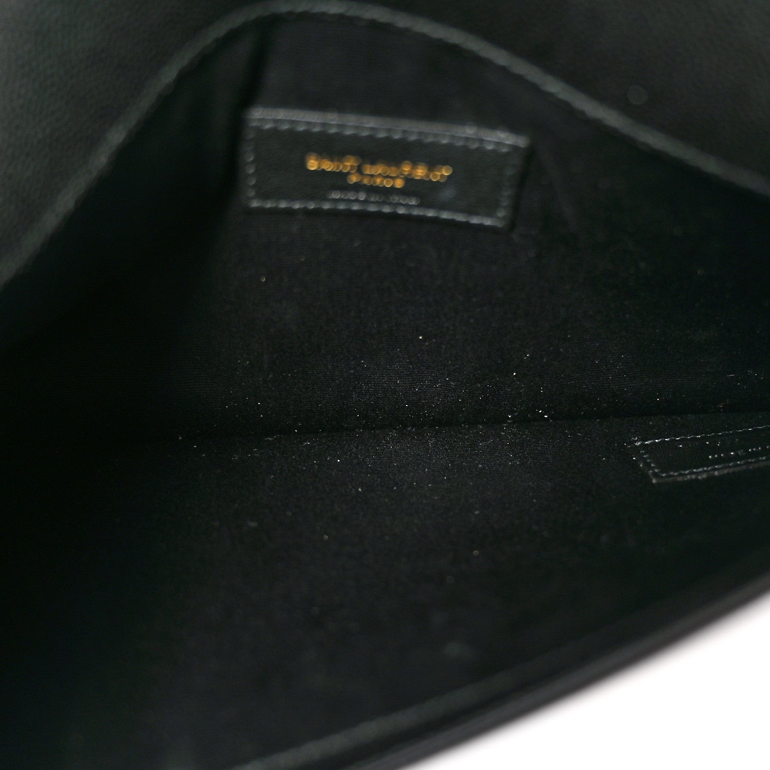 Saint Laurent Grain De Poudre Uptown Pouch Black 10 of 18