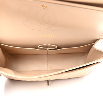 Chanel Caviar Quilted Jumbo Double Flap Beige Clair 4 of 5