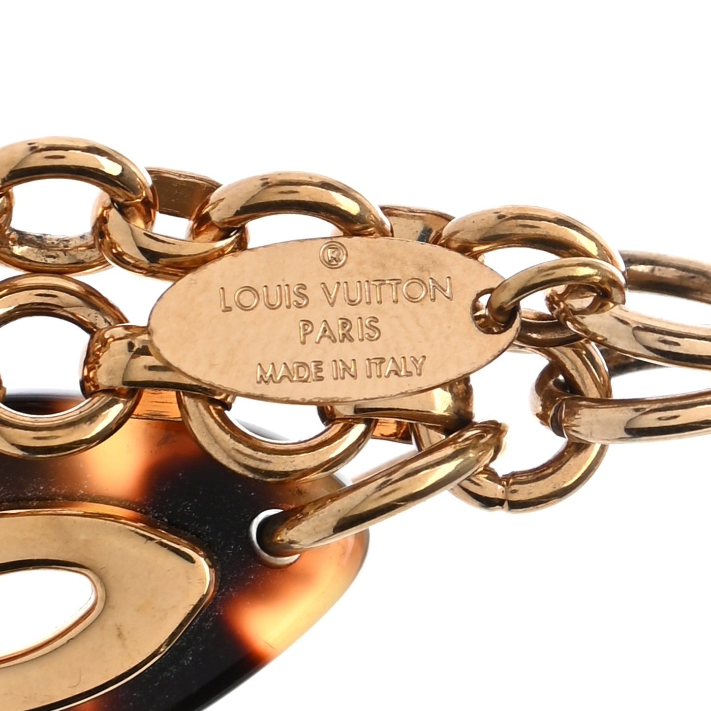 Insolence Bag Charm Ecaille