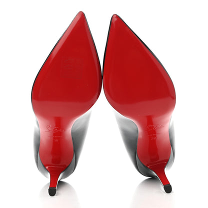 Christian Louboutin Patent Pigalle 100 Pumps 38 Black 5 of 8