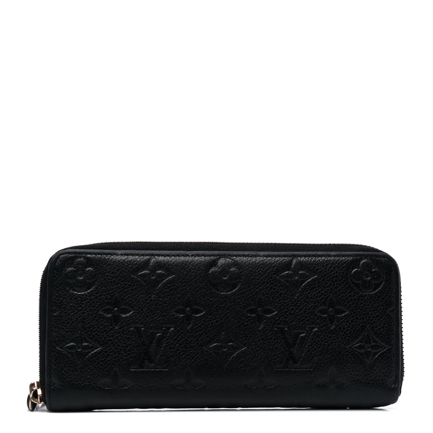 Louis Vuitton Empreinte Clemence Wallet Black 1 of 6