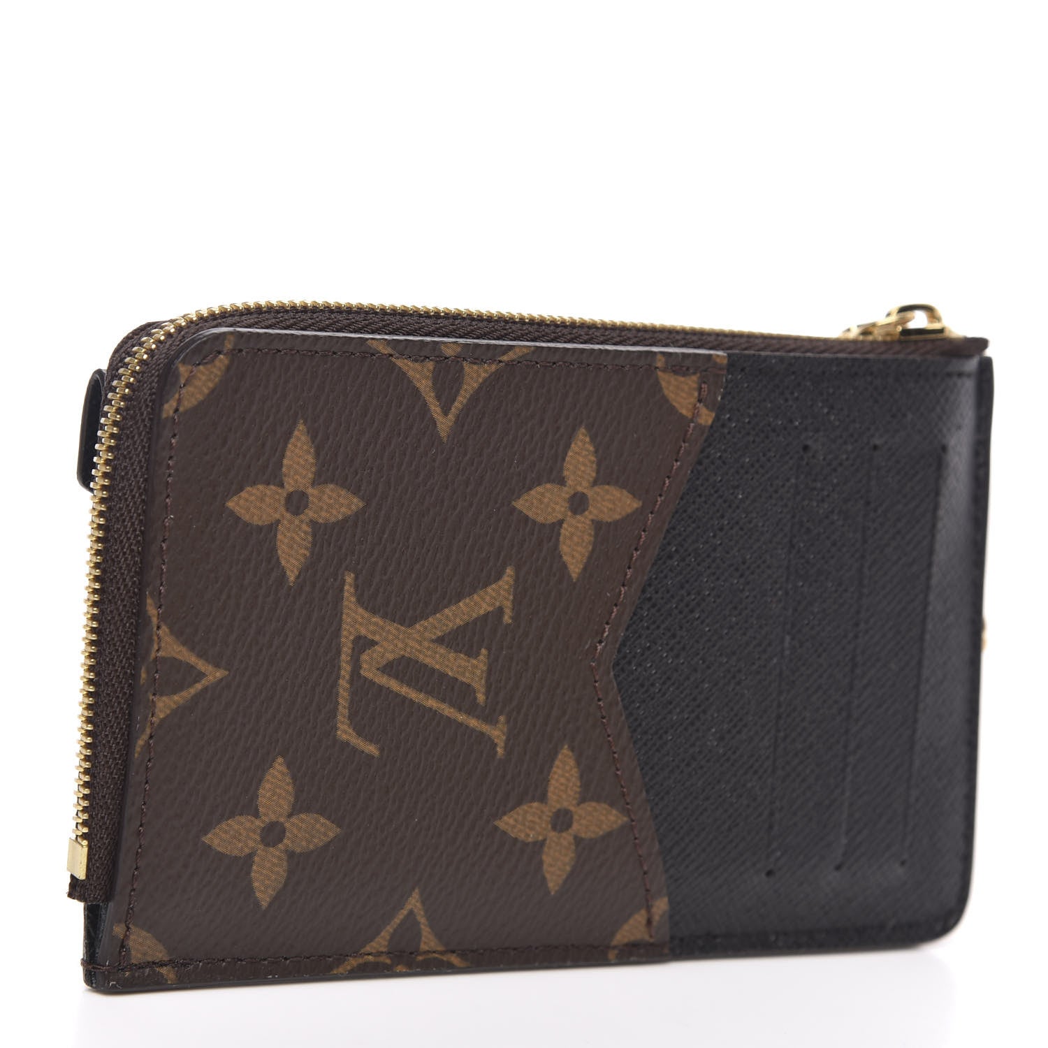 Louis Vuitton Monogram Recto Verso Card Holder Black 3 of 7