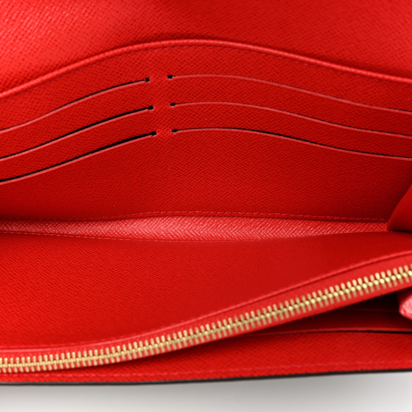 Monogram Sarah Wallet NM Coquelicot