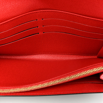 Louis Vuitton Monogram Sarah Wallet NM Coquelicot 5 of 15