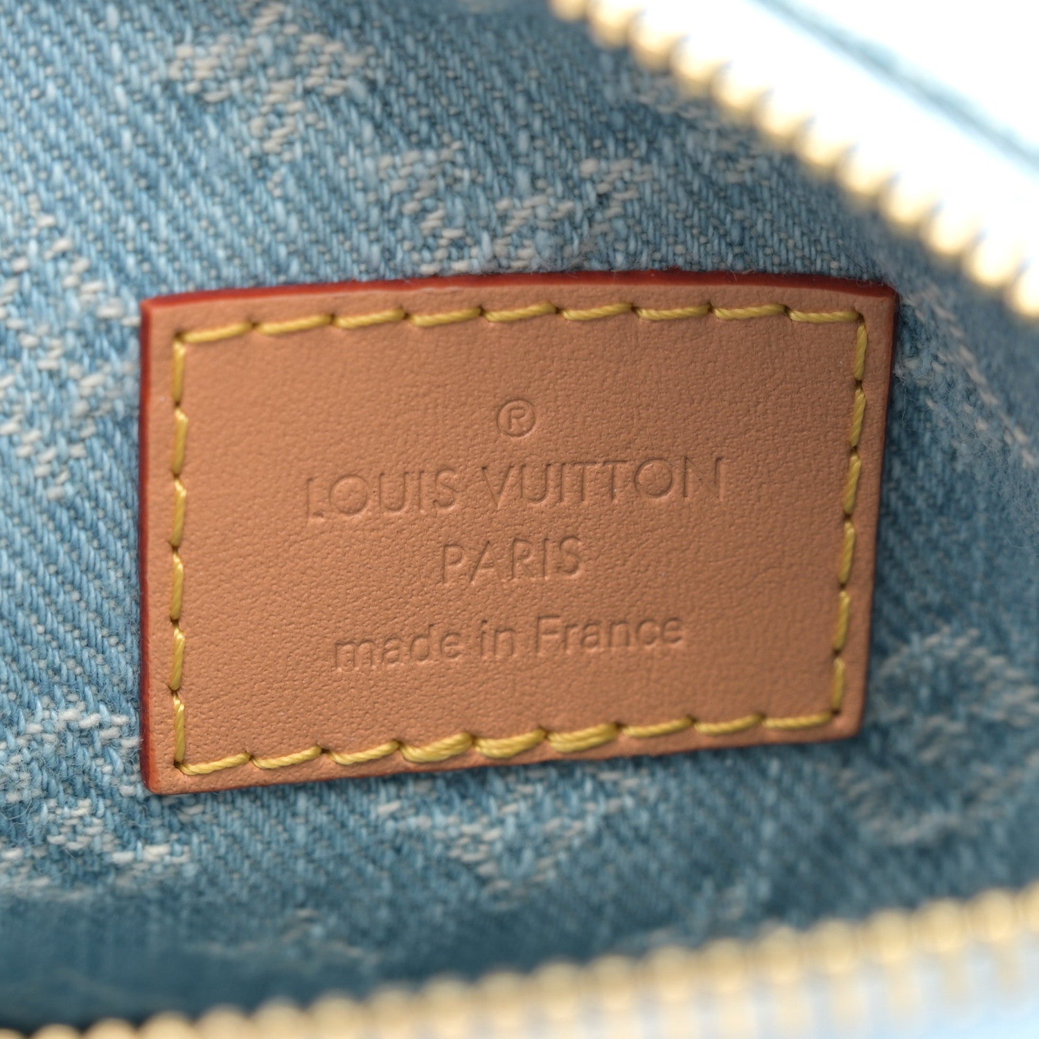 Louis Vuitton Monogram Denim Nano Speedy Sky Blue 6 of 9