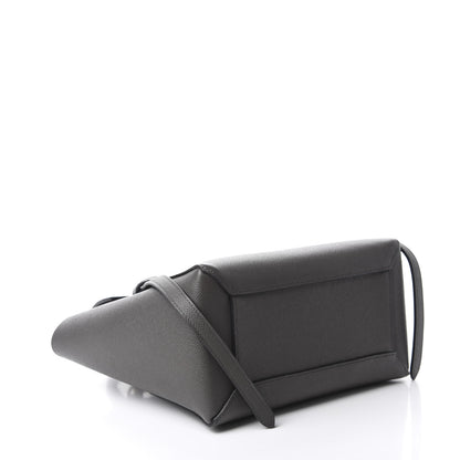 Celine Grained Calfskin Micro Belt Bag Grey 4 of 9