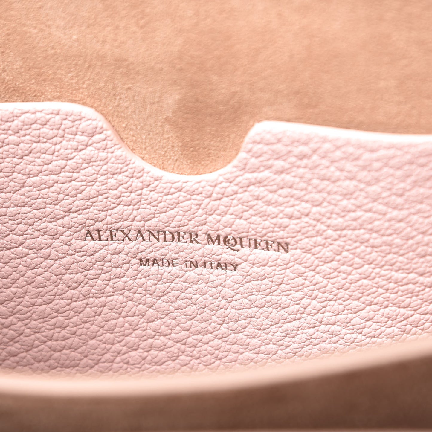 Calfskin Box Shoulder Bag 16 Baby Pink