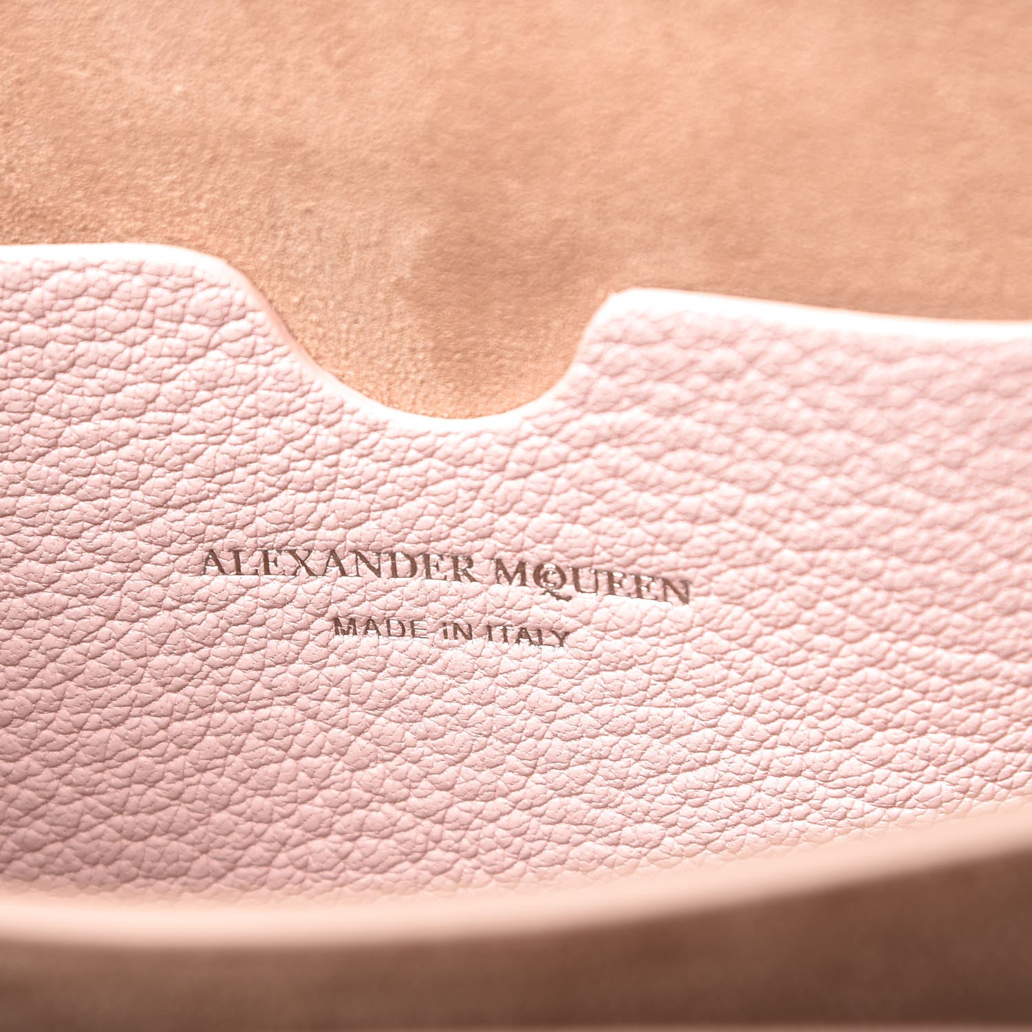 Alexander McQueen Calfskin Box Shoulder Bag 16 Baby Pink 6 of 13
