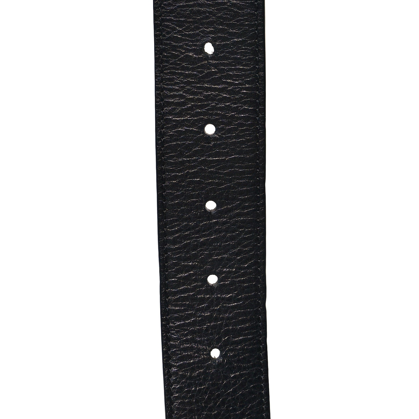Glossy Calfskin VLogo Belt 95 38 Black
