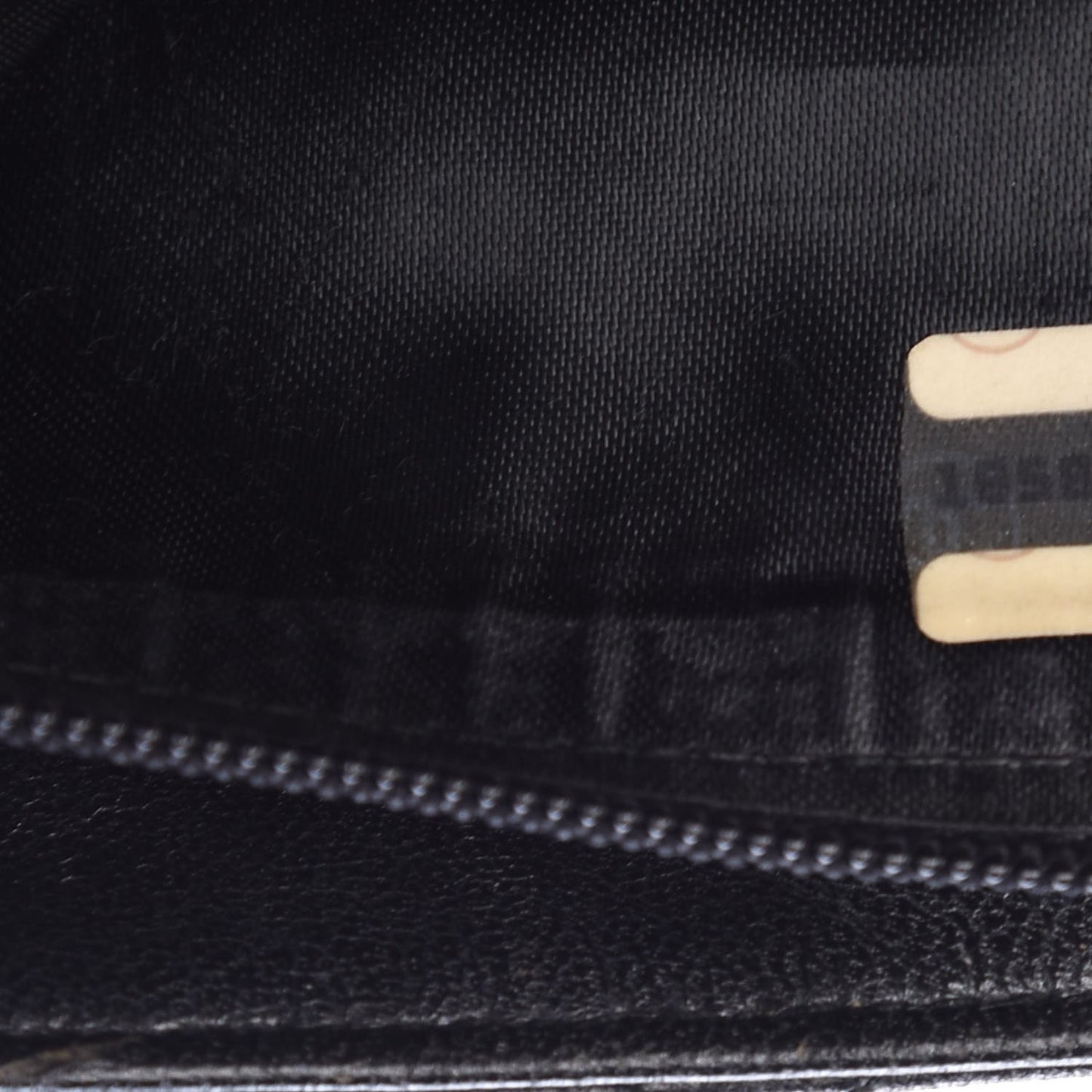 Lambskin Quilted CC Tassel Flap Black