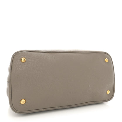 Prada Vitello Daino Tote Argilla 4 of 17