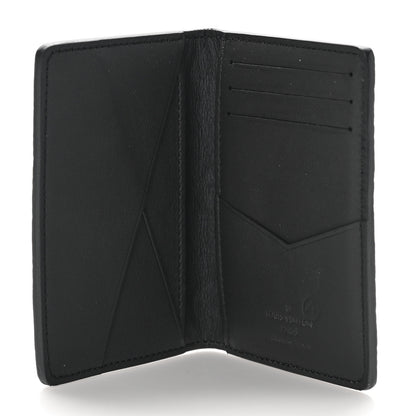 Louis Vuitton Taurillon Monogram Pocket Organizer Black 5 of 9