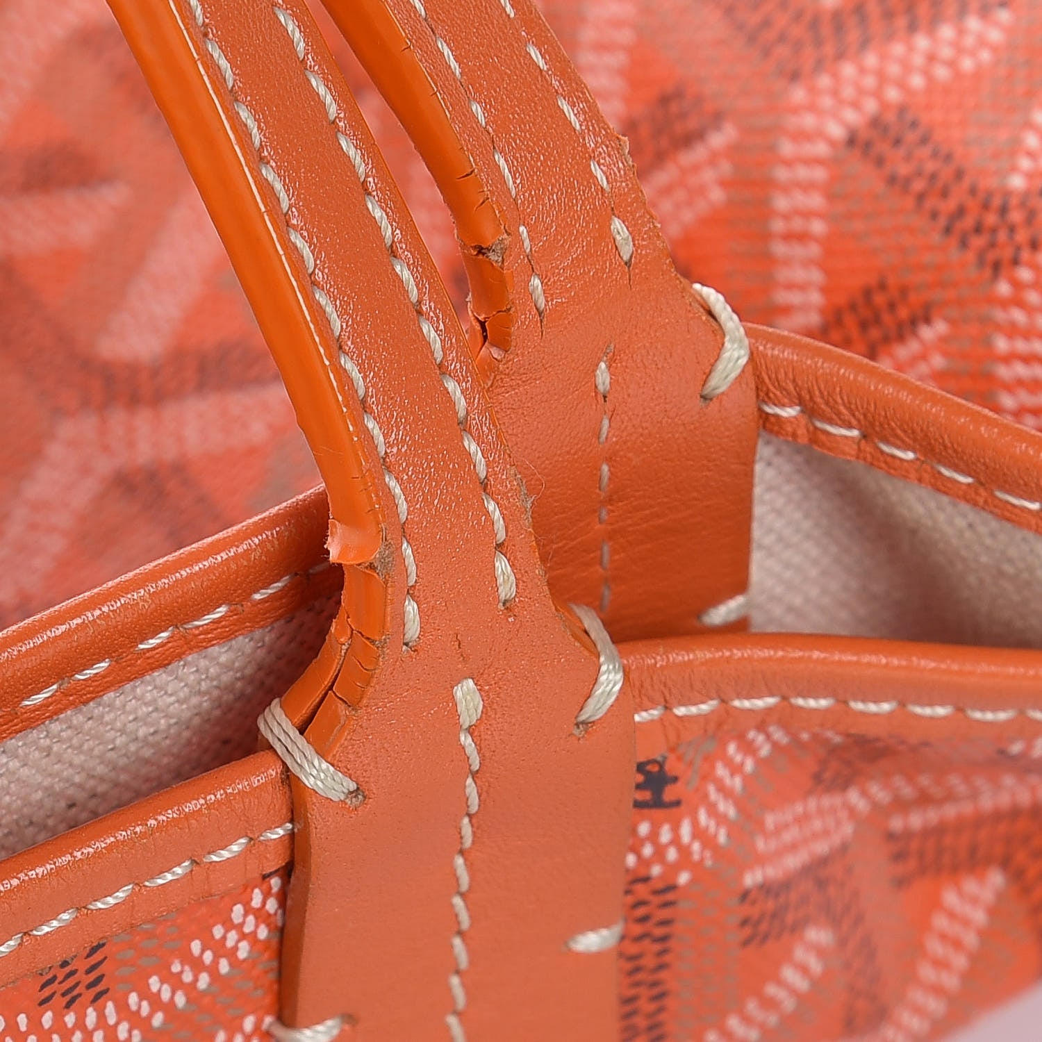 Goyard Goyardine Saint Louis PM Orange 12 of 14