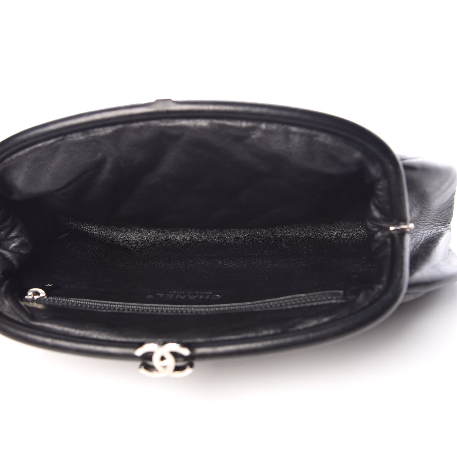 Chanel Lambskin Quilted Timeless Clutch Black 5 of 9