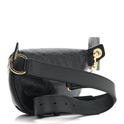 Givenchy Crackle Calfskin ID Belt Bag Black 3 of 8