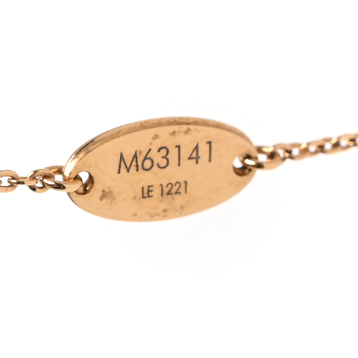 Nanogram Name Tag Necklace Gold Silver