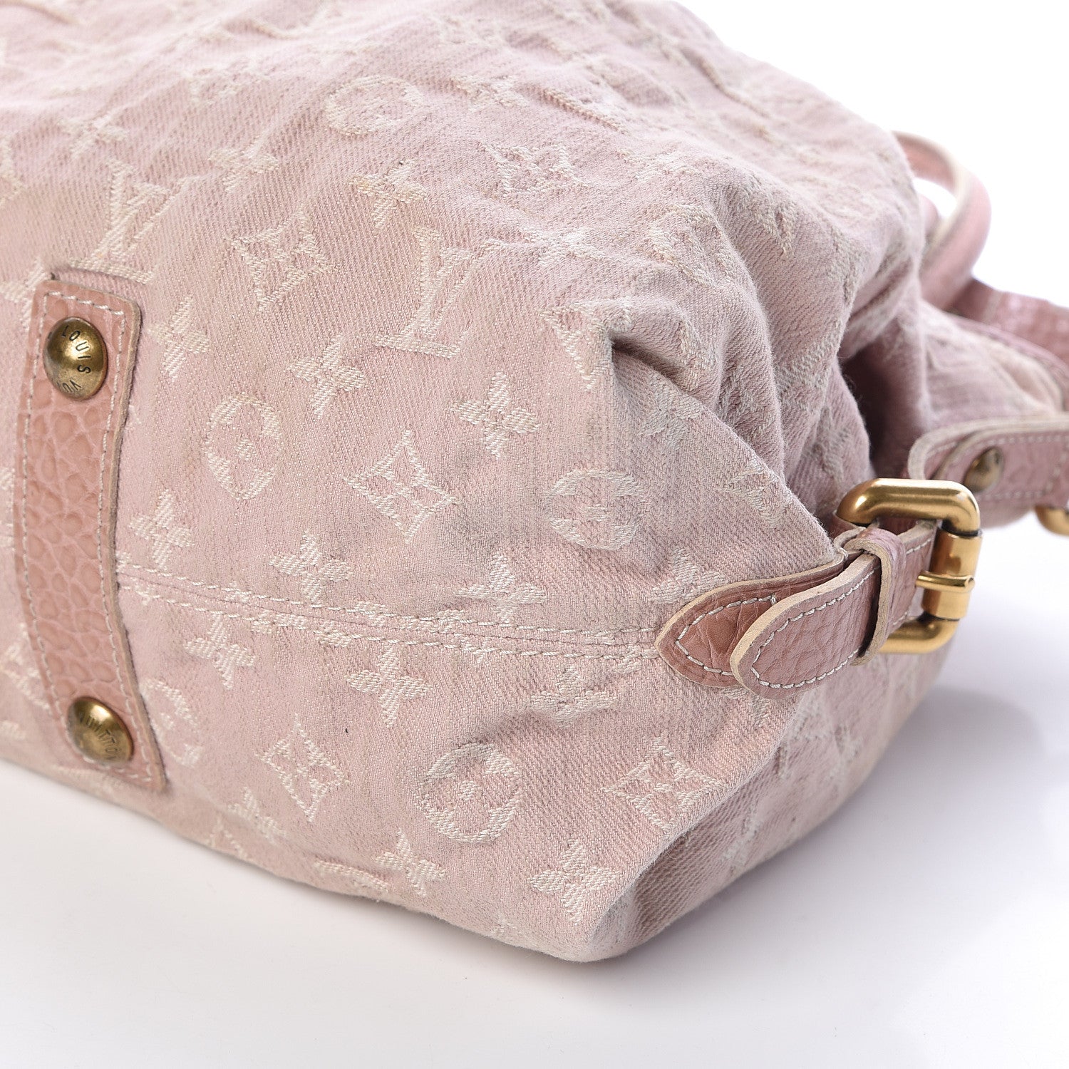 Louis Vuitton Denim Neo Cabby MM Rose 9 of 11