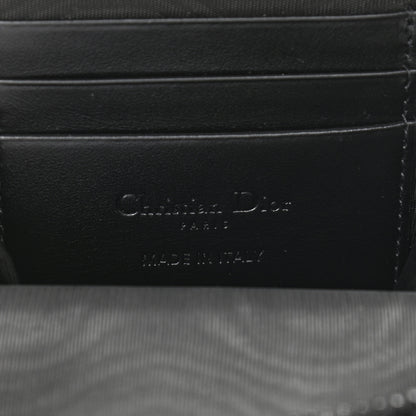 Christian Dior Calfskin Cannage Diamond Cannage Phone Holder Black 6 of 10