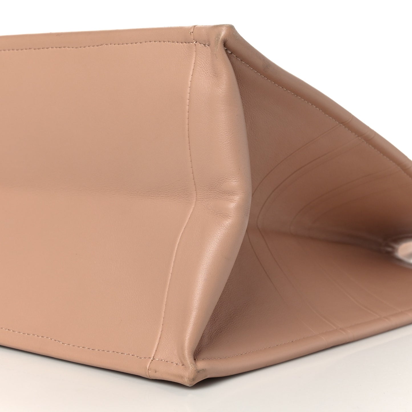 Calfskin Embossed Large Book Tote Rose de Vents