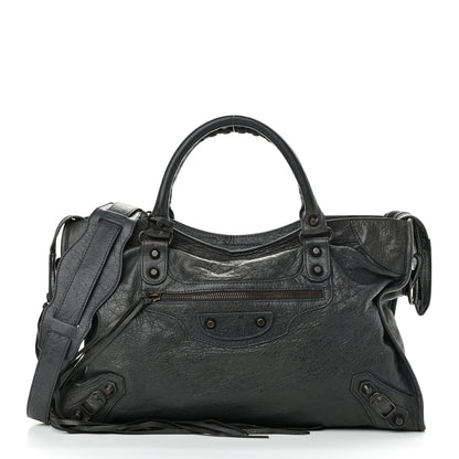 Balenciaga Agneau Classic Hardware City Anthracite 2 of 10
