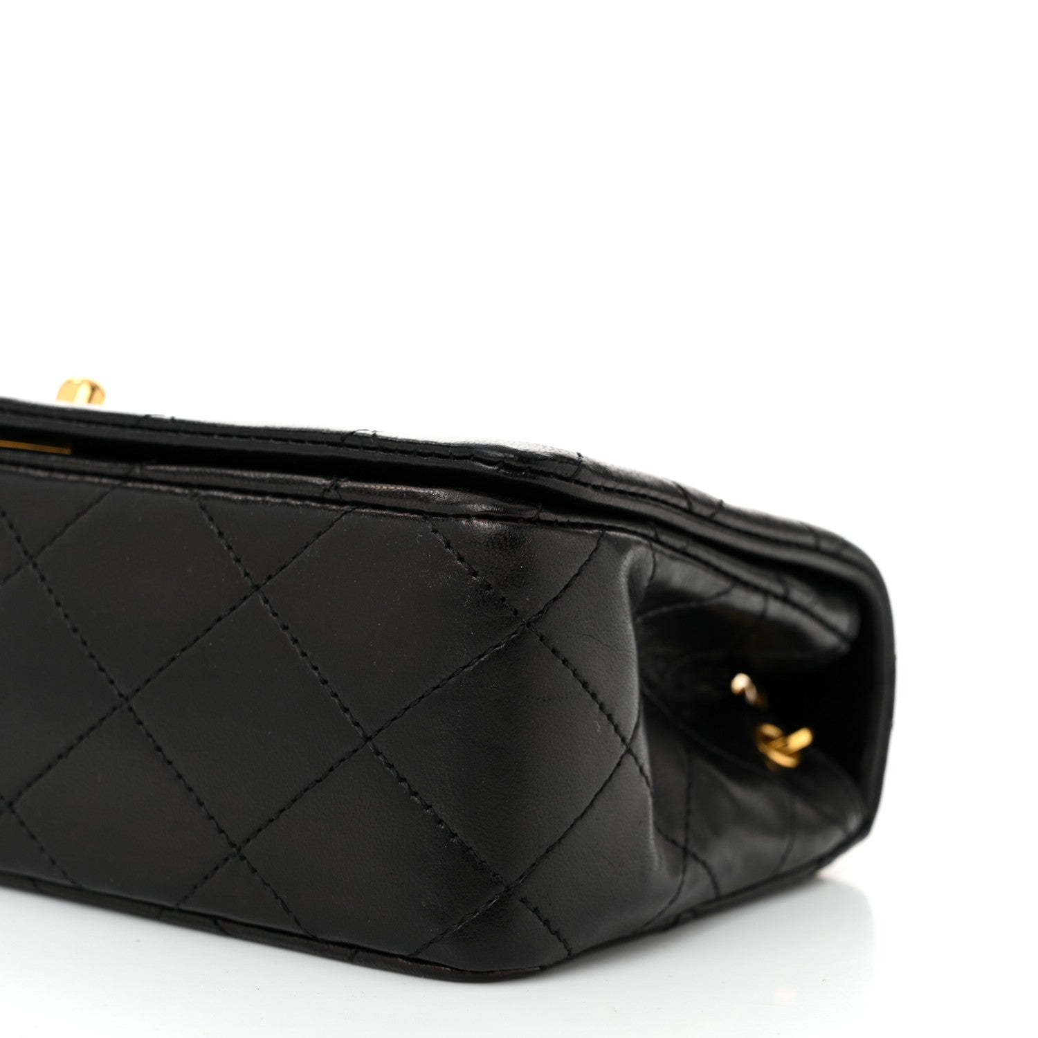 Chanel Lambskin Quilted Small Single Flap Black 11 of 11