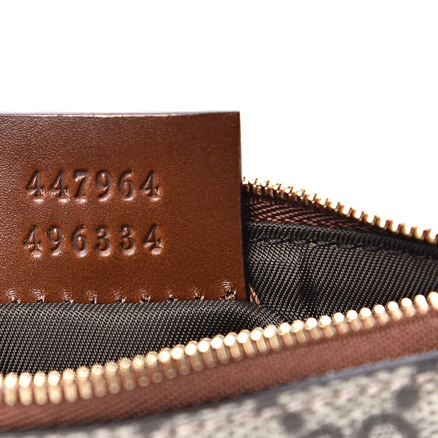 Gucci GG Supreme Monogram Key Case Brown 7 of 9