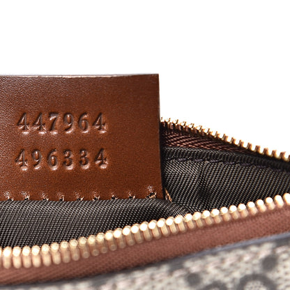 Gucci GG Supreme Monogram Key Case Brown 7 of 9