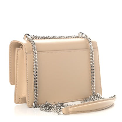 Saint Laurent Calfskin Monogram Sunset Chain Wallet Nude Powder 2 of 5