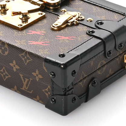 Louis Vuitton Monogram Petite Malle Black 10 of 11