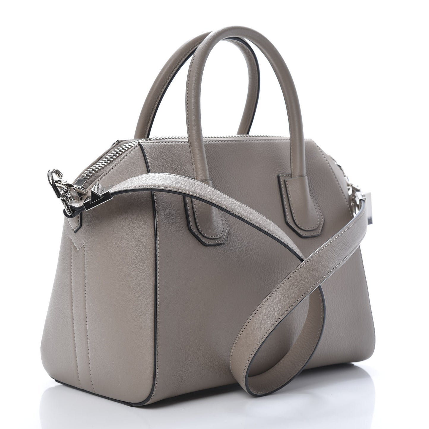 Sugar Goatskin Small Antigona Mastic