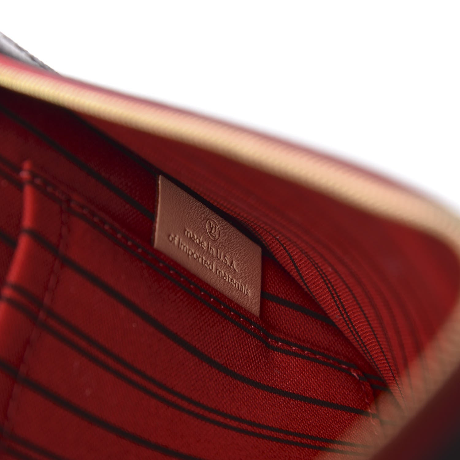Louis Vuitton Monogram Neverfull MM GM Pochette Cherry 7 of 7