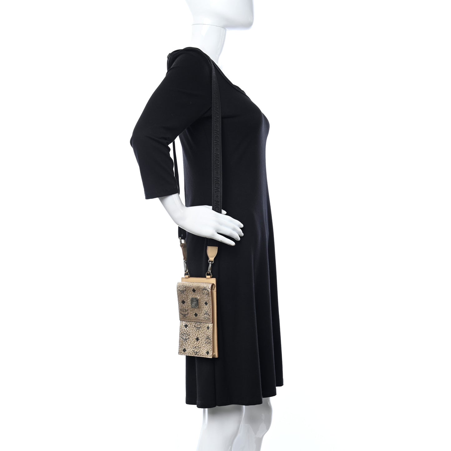 Visetos Crossbody Phone Case Gold