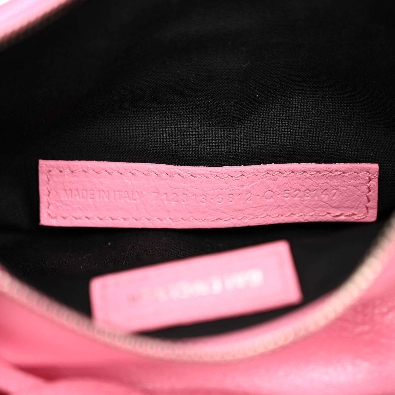 Balenciaga Agneau Arena Le Cagole Chain Shoulder Bag XS Sweet Pink 7 of 10
