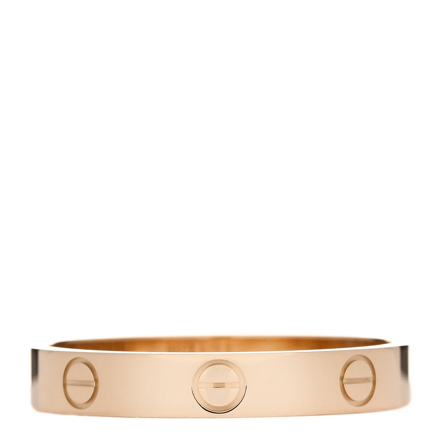 18K Yellow Gold 3.5mm LOVE Wedding Band Ring 62 10