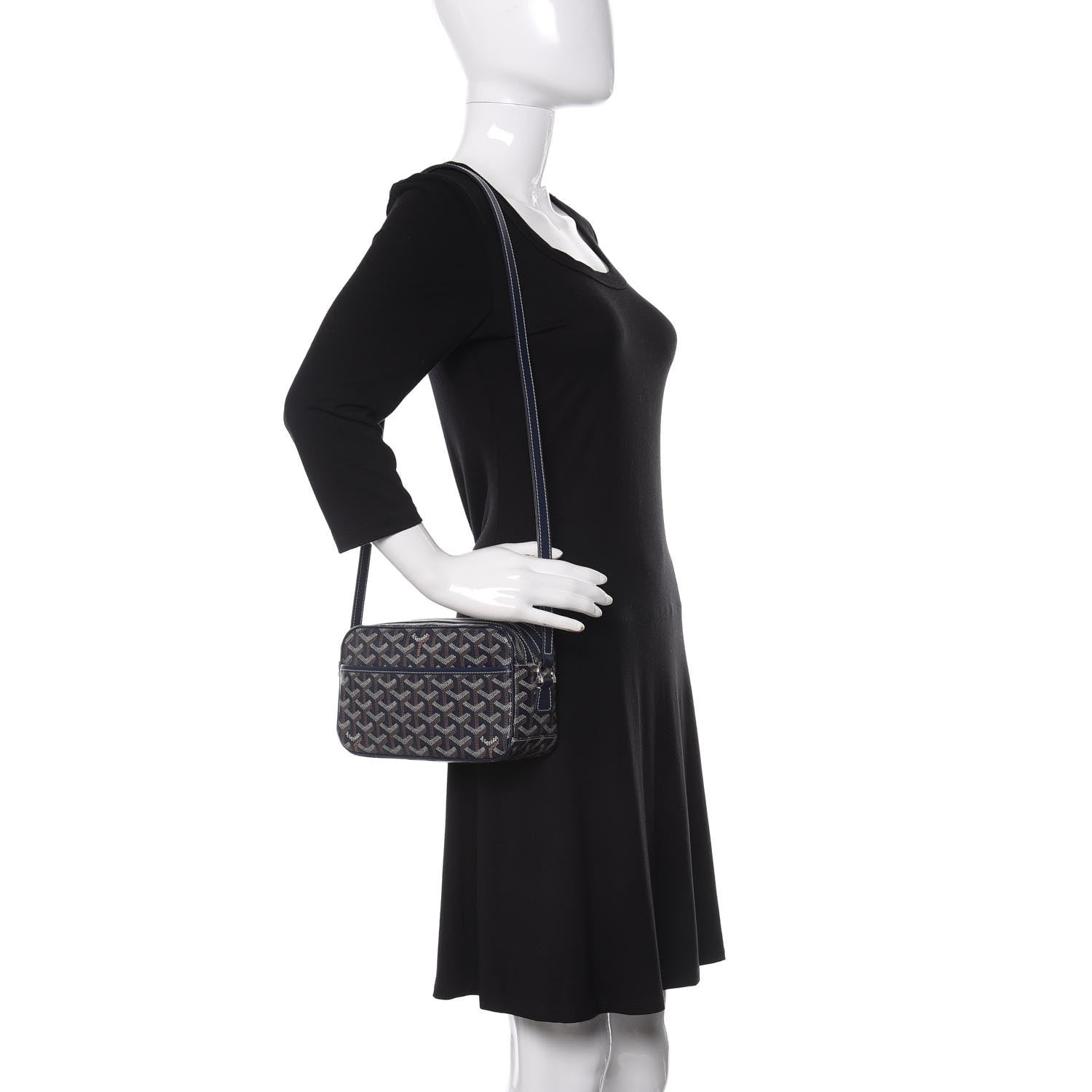 Goyard Goyardine Sac Cap Vert Navy 2 of 10