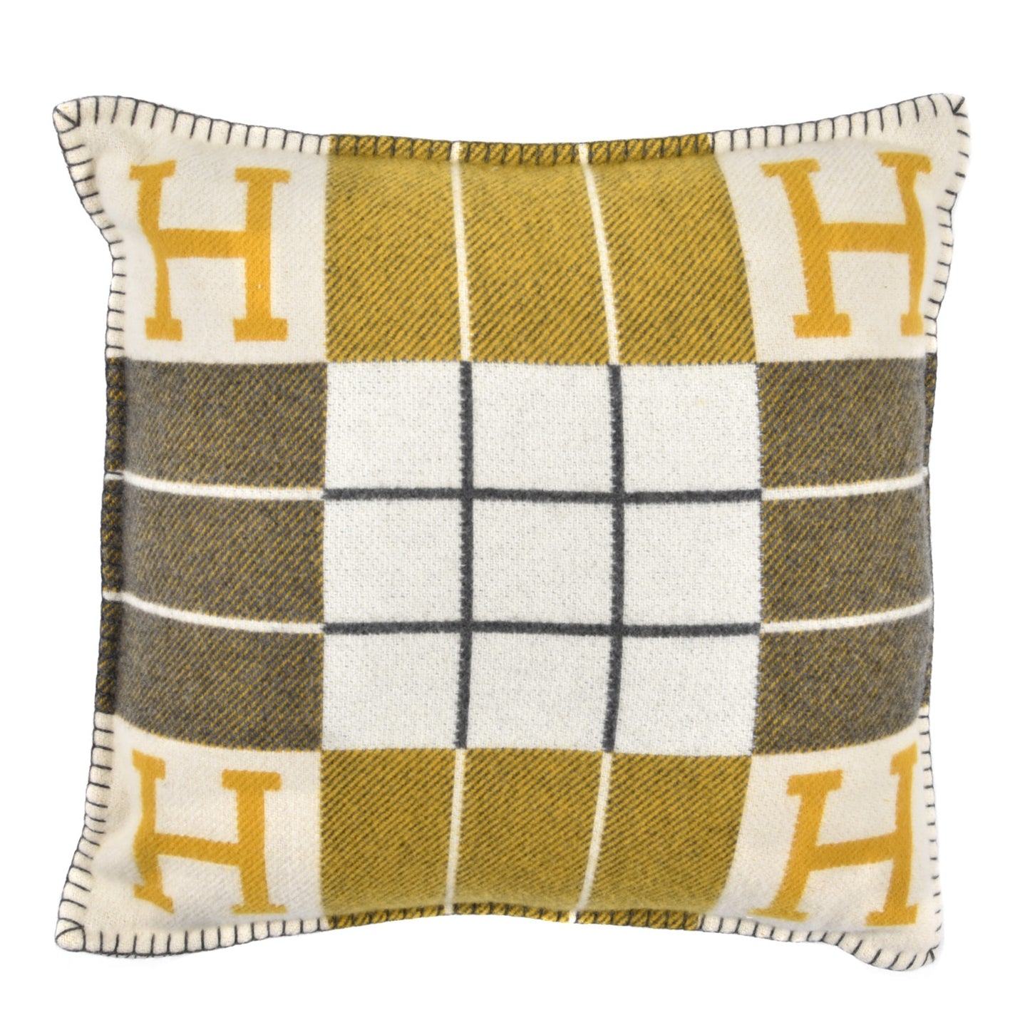 Wool Cashmere Avalon III Pillow PM Gris Soleil