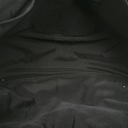 Fendi Nylon Vitello Liberty Vitello Dolce Monster Eyes Rounded Backpack Black Sunflower 5 of 11