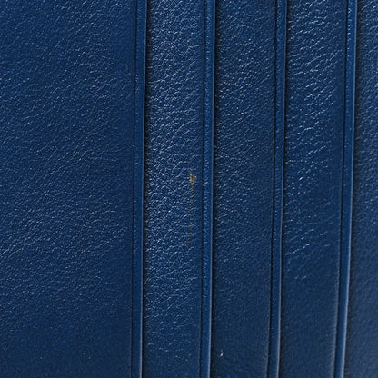 Gucci Patent Microguccissima Bi-Fold Wallet Blue 7 of 8