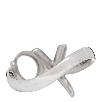 Tiffany Sterling Silver Paloma Picasso XO Ring 48 4.5 3 of 5