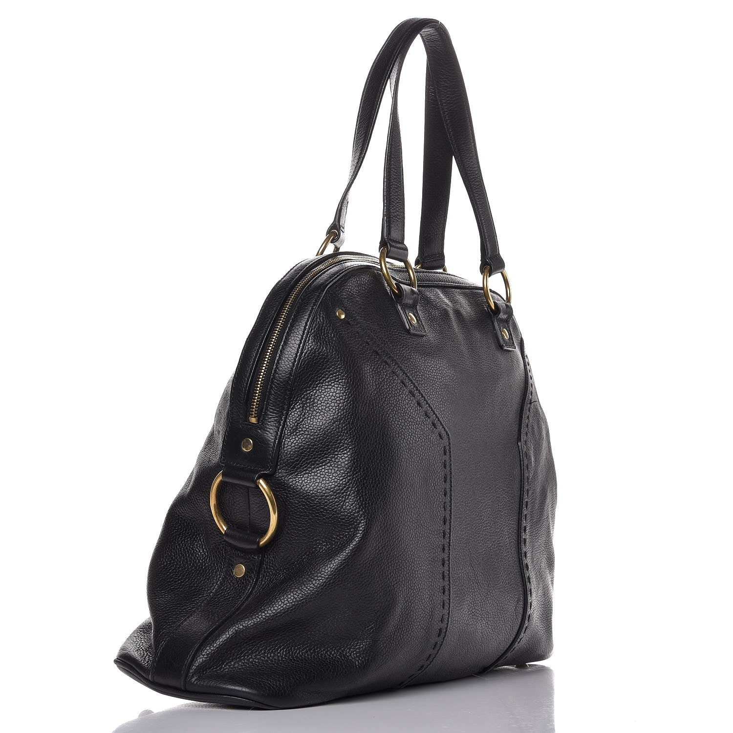 Saint Laurent Calfskin Oversized Muse Black 3 of 16