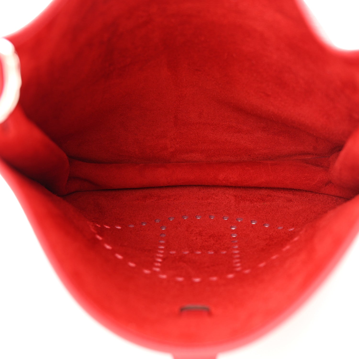 Hermes Taurillon Clemence Evelyne III GM Rouge Casaque 5 of 9